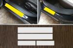 Clear Protective Film Transparent Entrances Doors Precisely for Opel Astra J Hatchback and Sports Tourer built 2009 - 2015
